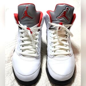 Air Jordan 5's OG 2020 Fire Red's